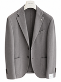 L.B.M. 1911 — Giacca in cotone garment dyed piombo