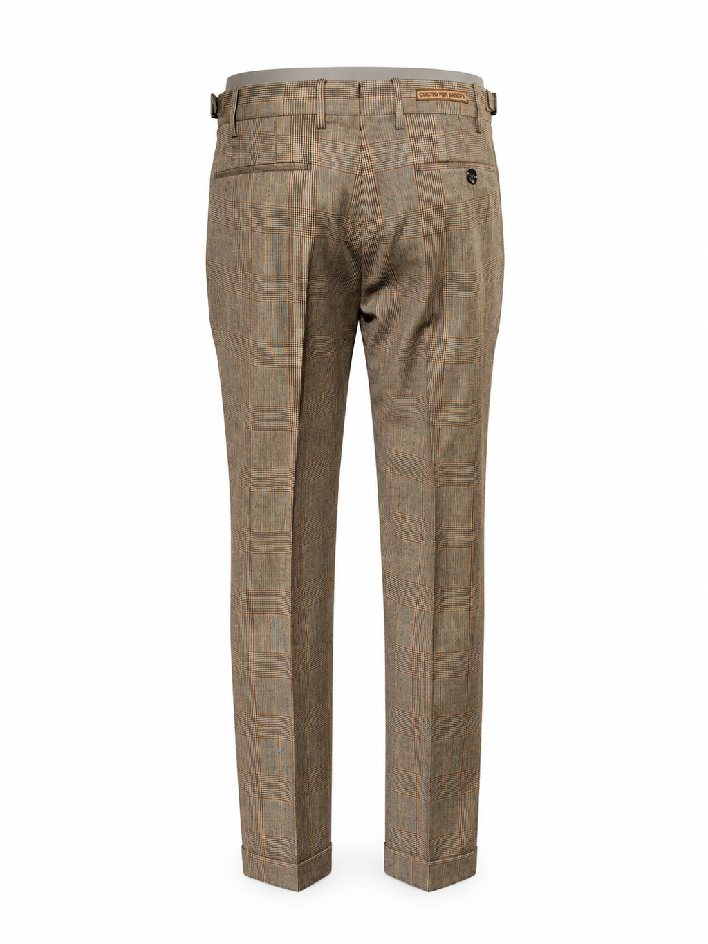 Berwich — Pantalone Retro in lana leggera principe di Galles