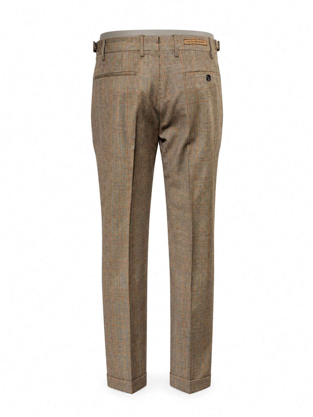 Berwich — Pantalone Retro in lana leggera principe di Galles