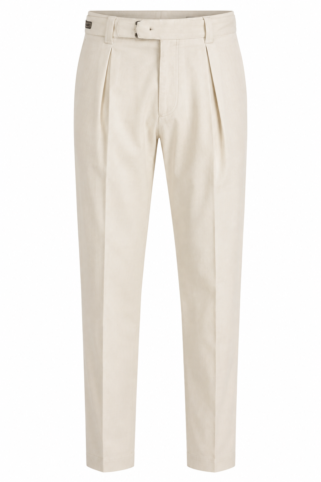 Berwich — Pantalone Chiaia Legacy in cotone stretch spinato
