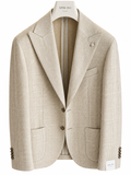 L.B.M. 1911 — Giacca in cotone, lino e lana paglia
