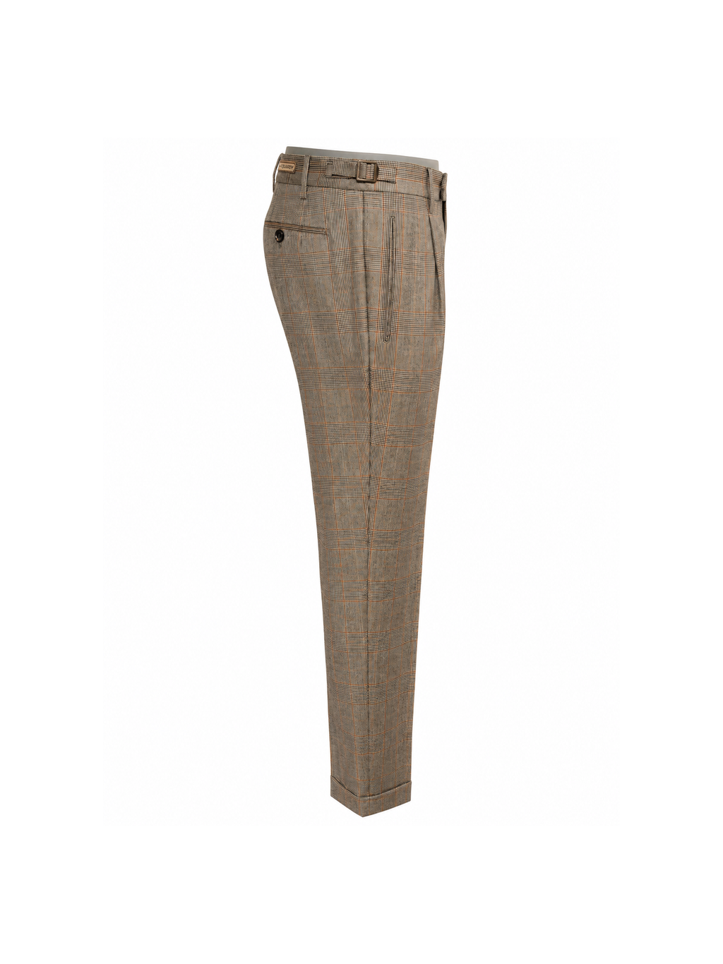 Berwich — Pantalone Retro in lana leggera principe di Galles