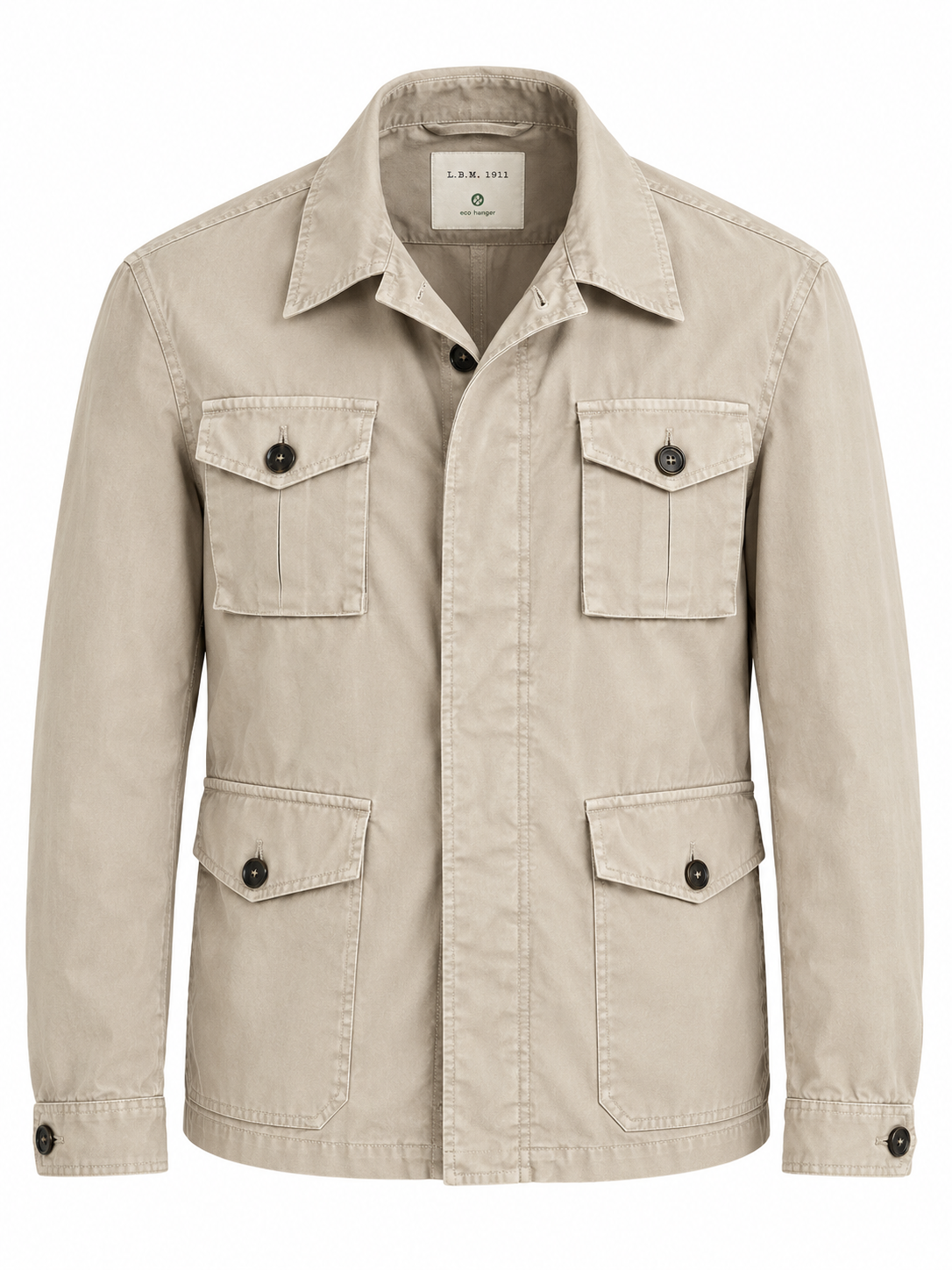 L.B.M. 1911 — Field jacket in tela paracadute tortora