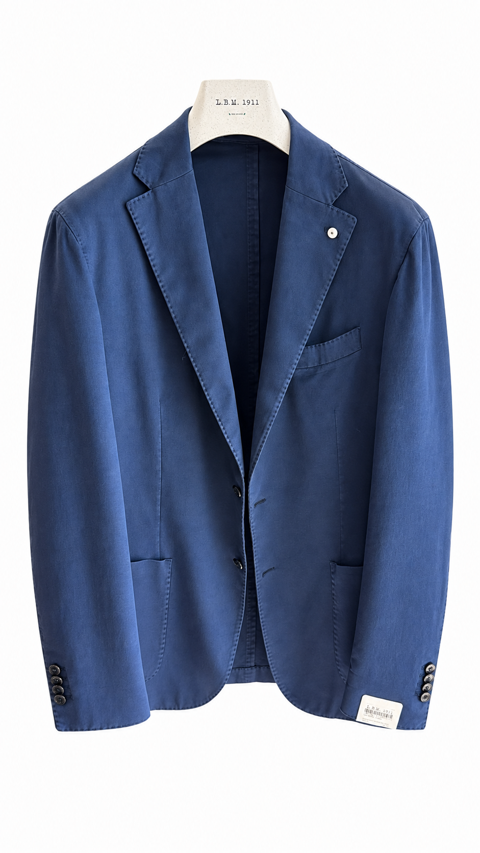 L.B.M. 1911 — Giacca in cotone elasticizzato blu navy
