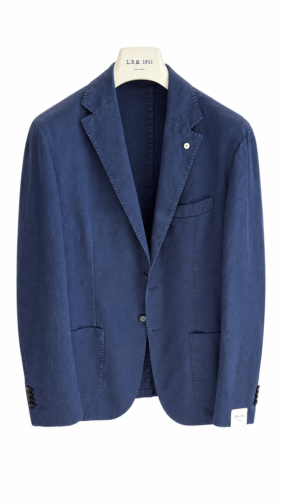 L.B.M. 1911 — Giacca in cotone e lino blu navy